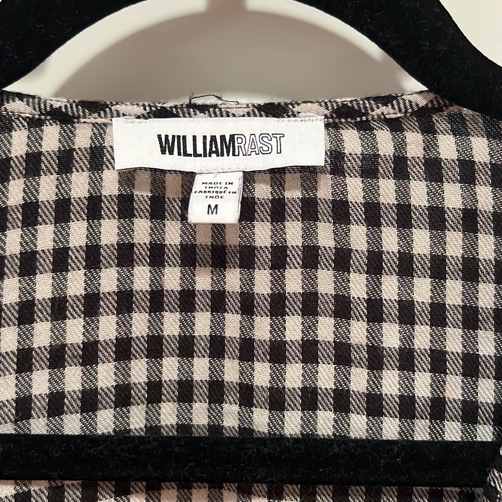 William Rast Susannah Ruffled Button Down Top - Picture 6 of 10